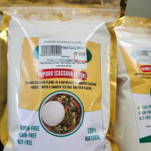 Pupuru- Cassava flour.