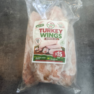 Naija cut Turkey wings.